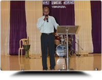 Assistant Pastor Xavier Mathew Castelino Speech