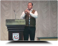 Pastor Sunil John D'souza speech in Hindi Church, Doha, Qatar
