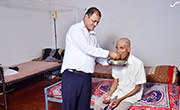 Pastor Sunil John D'souza Feeding to new inmate