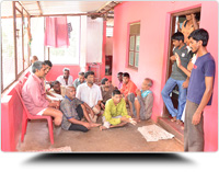 Praying inmates