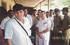 DR. V. S ACHARYA (DISTRICT INCHARGE MINISTER OF UDUPI) VISITS THE DGM BETHEL VISHWASADA MANE