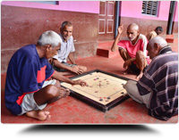 Playing Carrom