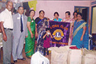 Katapad Lions Club Governor and Members visited Vishwasada Mane and donated some food items.